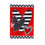 Patterned Heart Applique Garden Flag - Sports Gifts, Sports Memorabilia, Sports Collectibles, Fan Shop