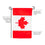 Canada Garden Applique Flag