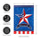 Patriotic Country Star Garden Applique Flag