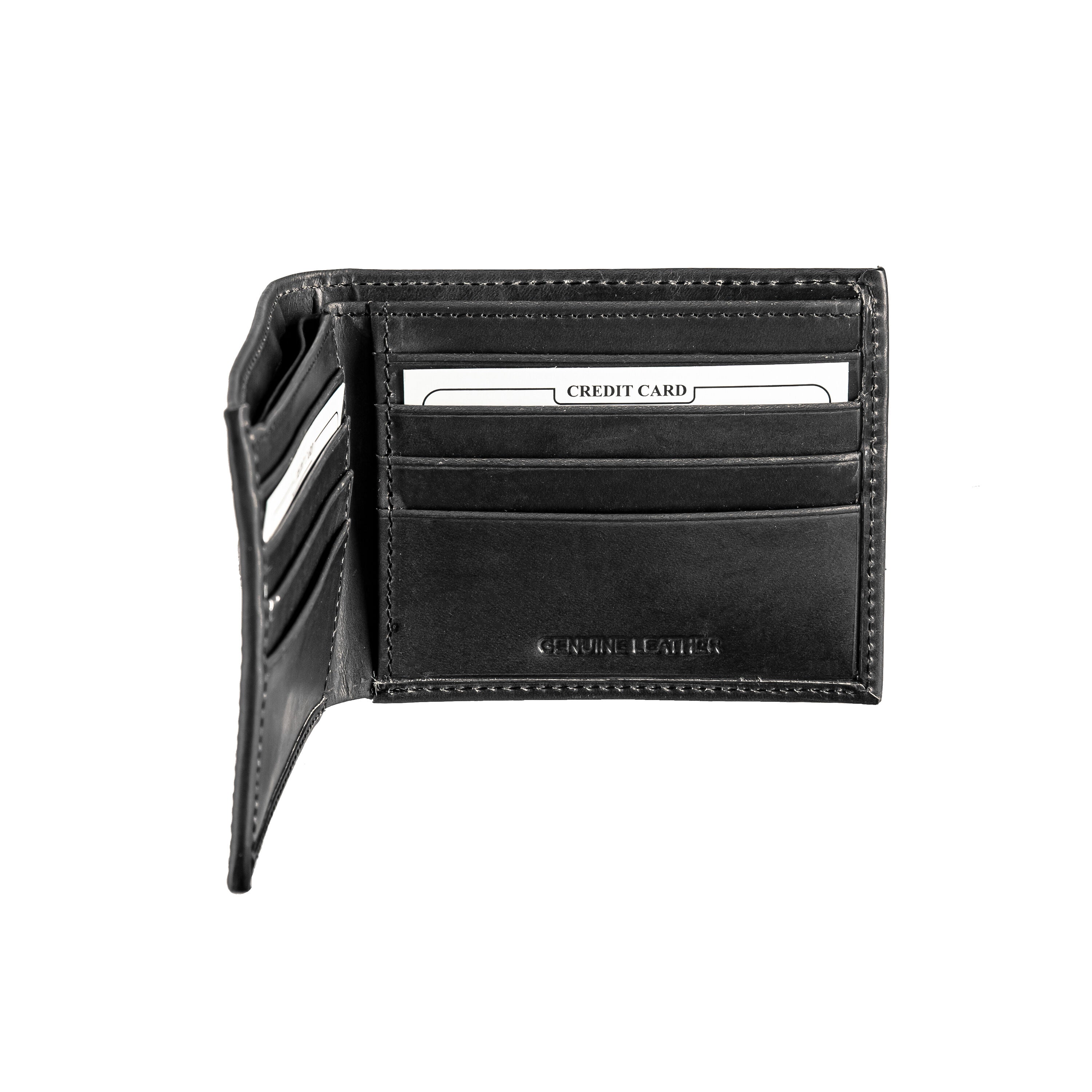 Colorado State University, Bi-Fold Wallet, Black