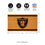 Las Vegas Raiders, Coir Mat 1C - Sports Gifts, Sports Memorabilia, Sports Collectibles, Fan Shop