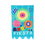 Fiesta Garden Applique Flag
