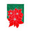 Poinsettia Bloom Basic Applique Garden Flag