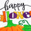 Halloween Jack-O-Lanterns Garden Applique Flag