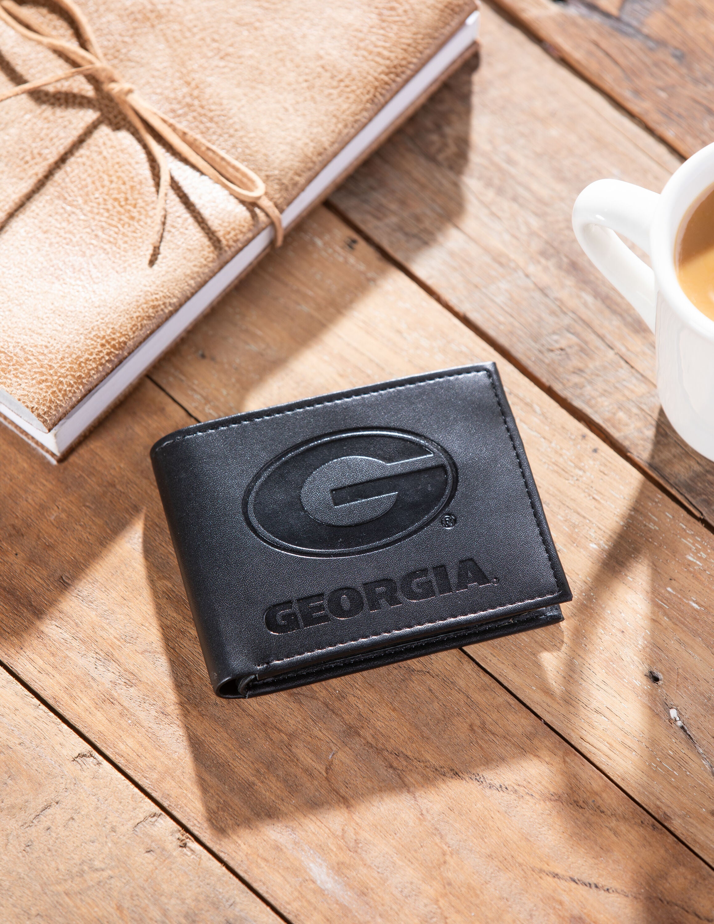 University of Georgia, Bi-Fold Wallet, Black - Sports Gifts, Sports Memorabilia, Sports Collectibles, Fan Shop