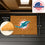 Coir Mat, 16"x28", Miami Dolphins