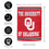 Embossed Suede Flag, GDN Size, University of Oklahoma - Sports Gifts, Sports Memorabilia, Sports Collectibles, Fan Shop