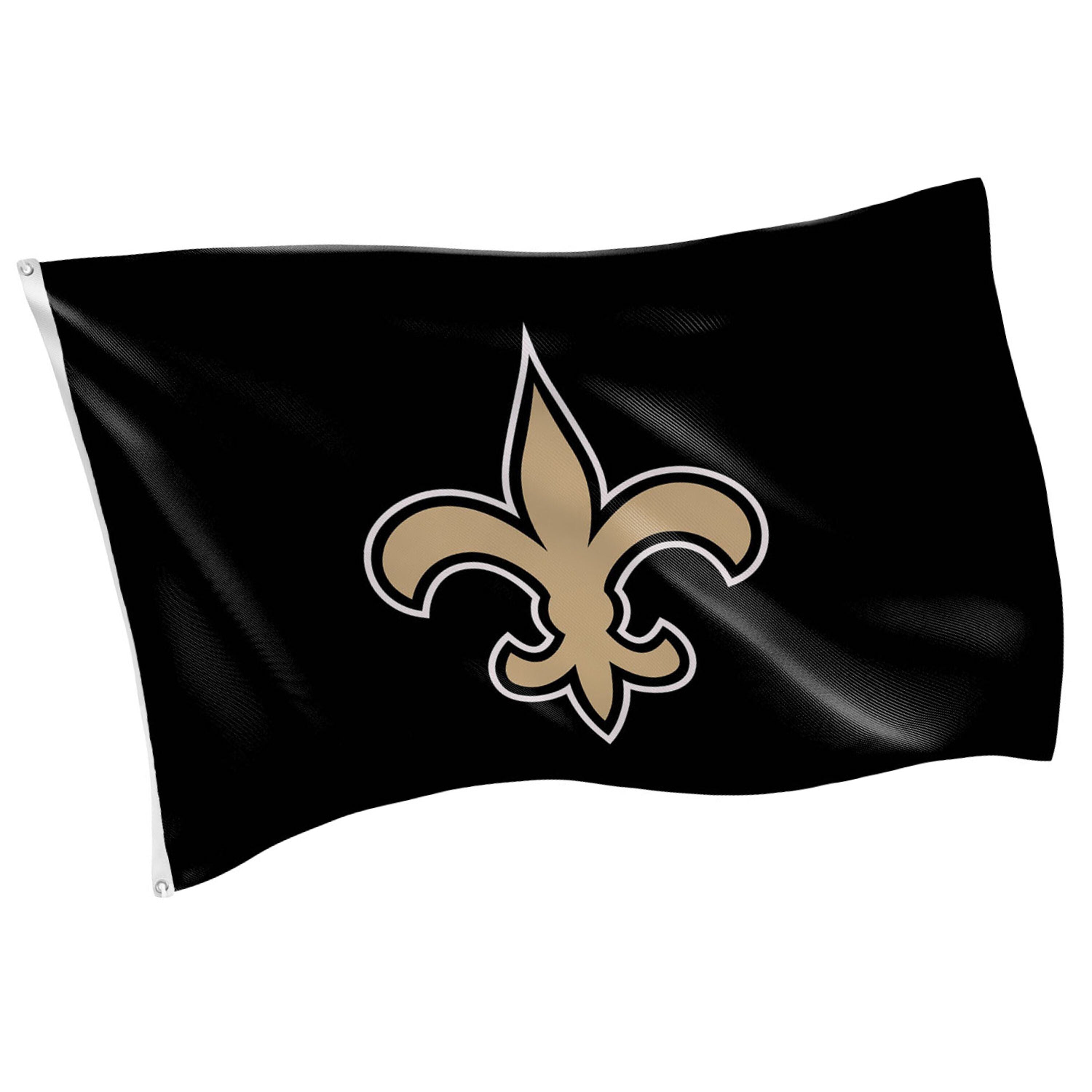 New Orleans Saints Single Sided Estate Flag with 2 Grommets, 3'x5'