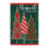 Merriest Christmas Tree Applique House Flag