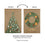 Holiday Wreath Reversible Burlap Garden Flag - Sports Gifts, Sports Memorabilia, Sports Collectibles, Fan Shop