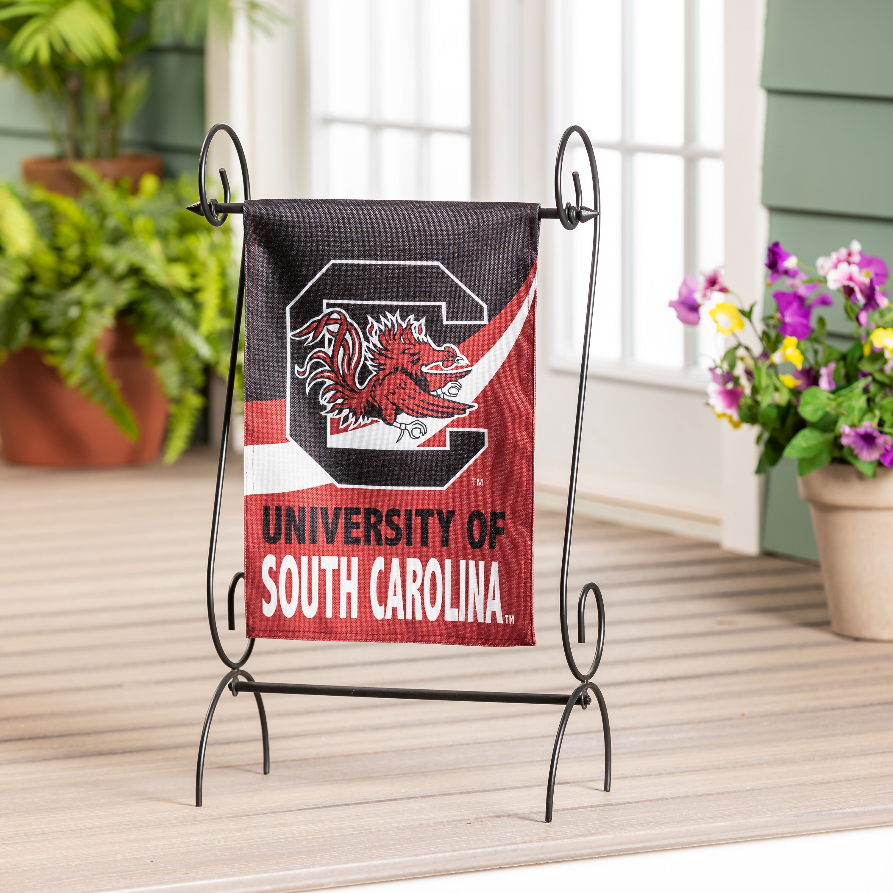 University of South Carolina Burlap Flag GDN Size