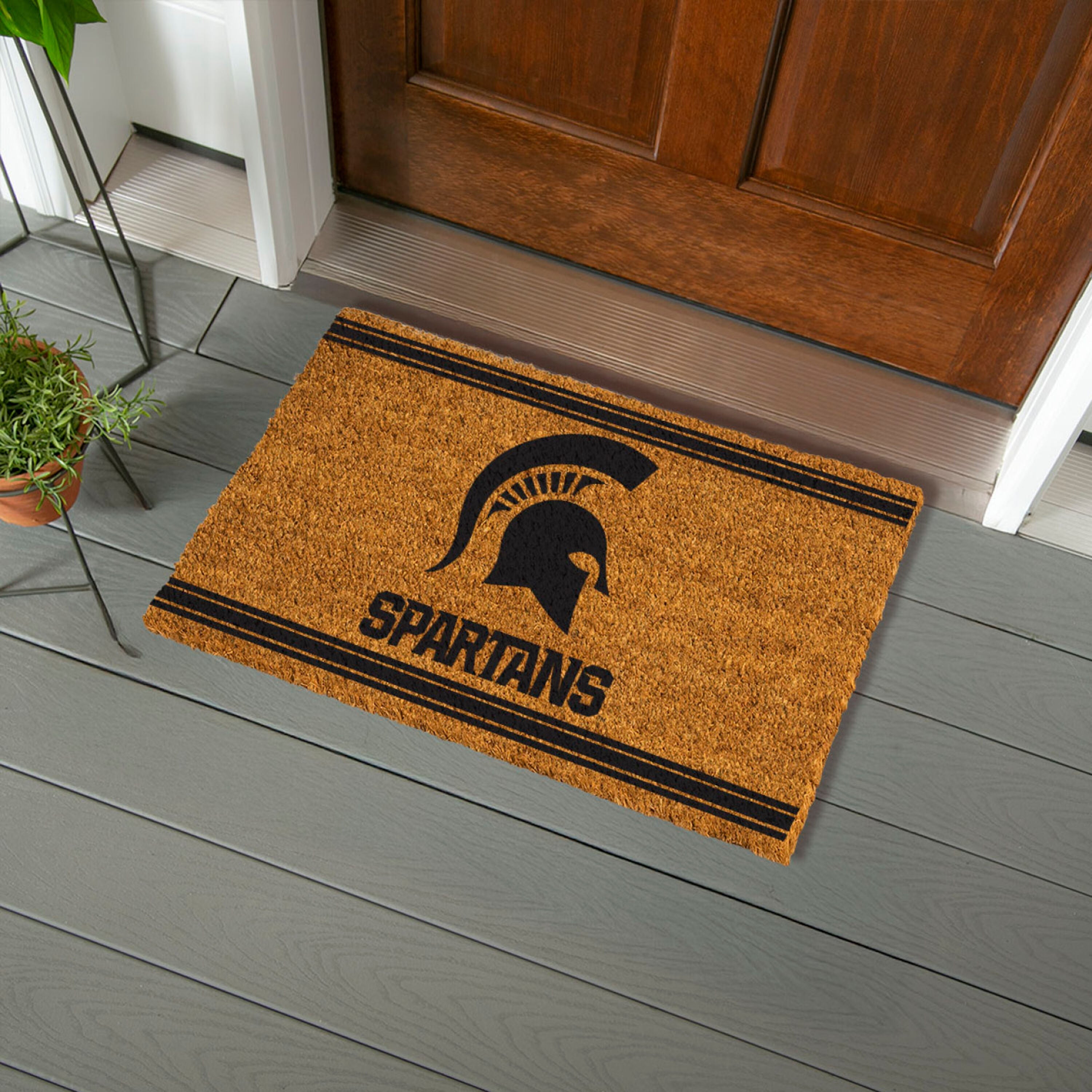 Michigan State University, Coir Mat 1C - Sports Gifts, Sports Memorabilia, Sports Collectibles, Fan Shop