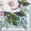 Merry Christmas Floral Applique Garden Flag