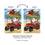 Santa Drive Golf Cart on Beach Applique Garden Flag
