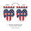 Patriotic Heart Garden Applique Flag