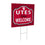 University of Utah Coroplast Yard Sign, "Fans Welcome"