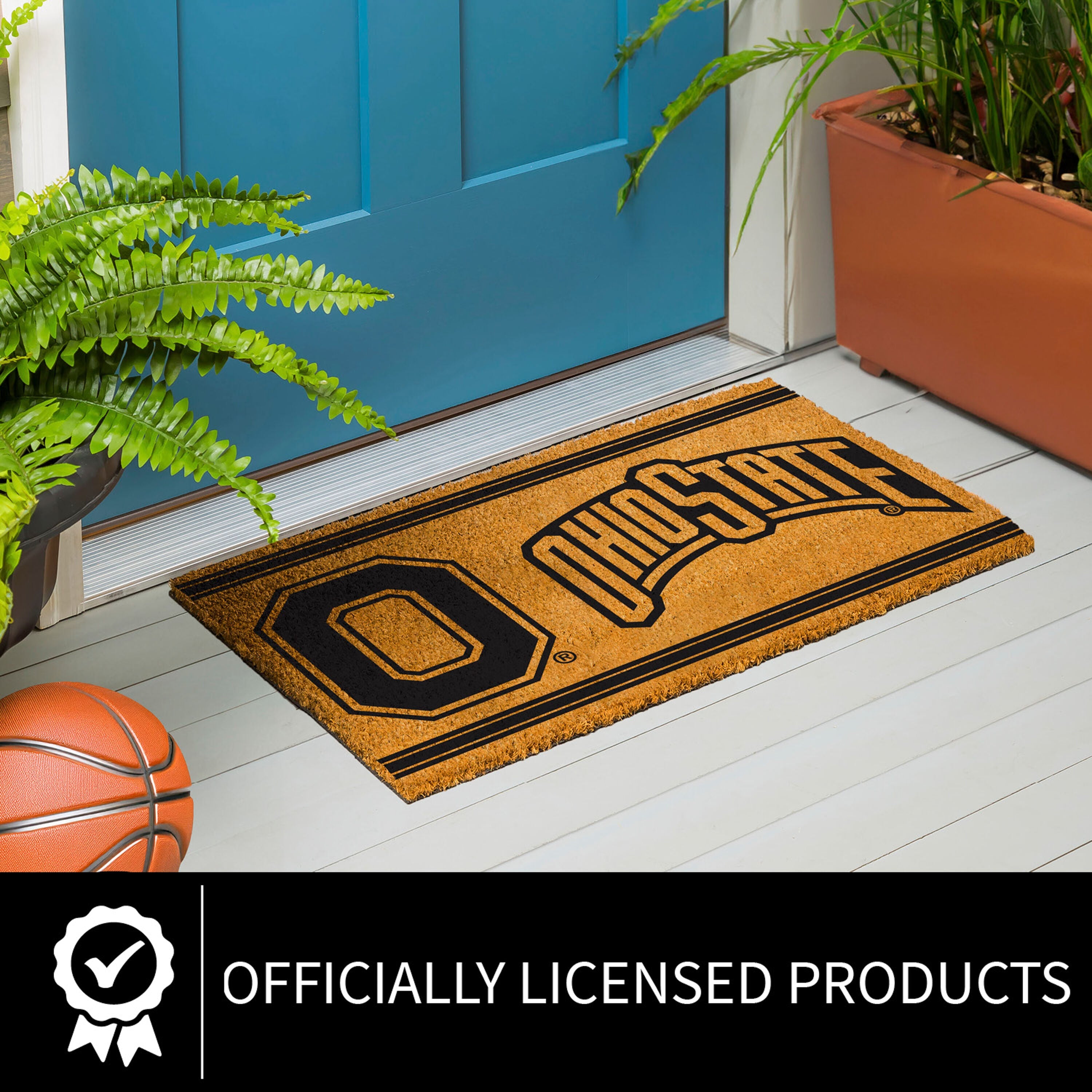 Ohio State University, Coir Mat 1C - Sports Gifts, Sports Memorabilia, Sports Collectibles, Fan Shop