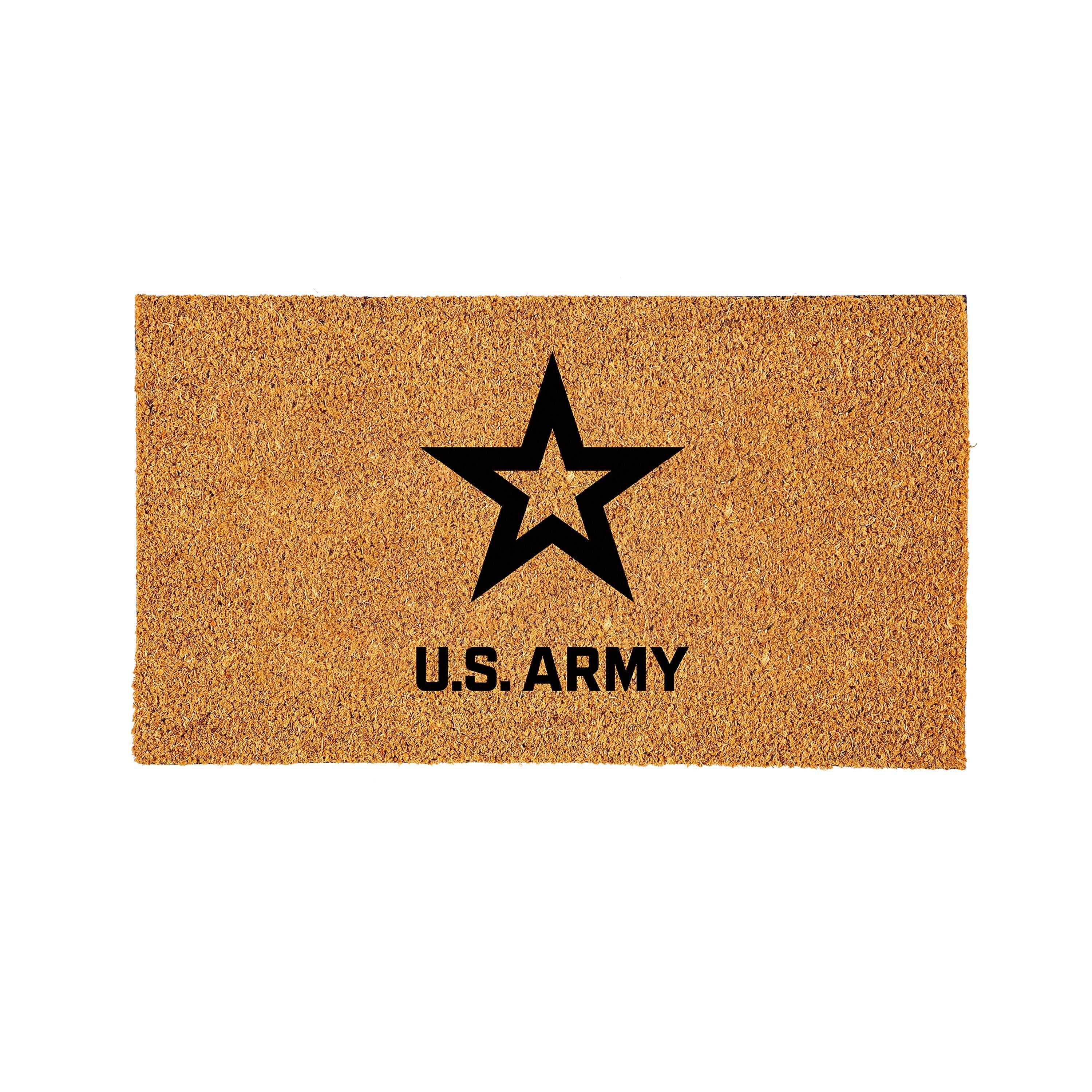Coir Mat, 16"x28", US Army - Sports Gifts, Sports Memorabilia, Sports Collectibles, Fan Shop