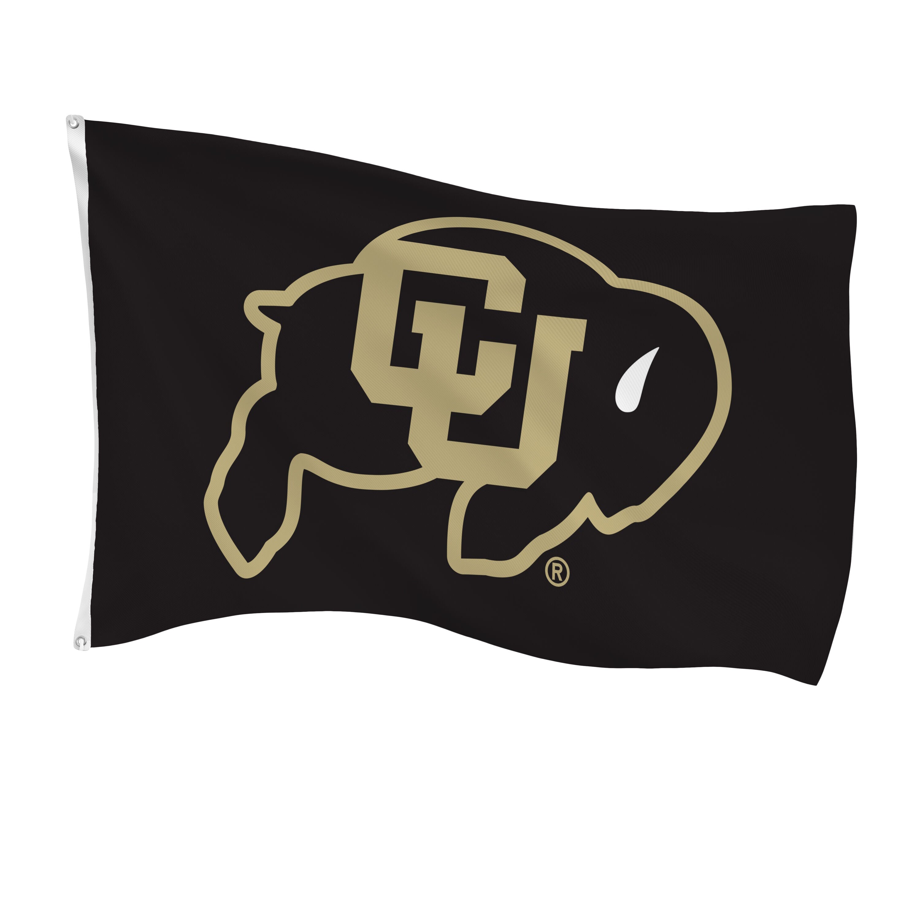 University of Colorado Single Sided Flag w/ 2 Grommets, 3'x5'