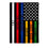 Responders Thin Line Garden Suede Flag