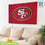 San Francisco 49ers Single Sided Estate Flag with 2 Grommets, 3'x5'