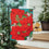 Poinsettia Suede Garden Flag - Sports Gifts, Sports Memorabilia, Sports Collectibles, Fan Shop
