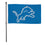 Detroit Lions Single Sided Flag w/ 2 Grommets, 3'x5'