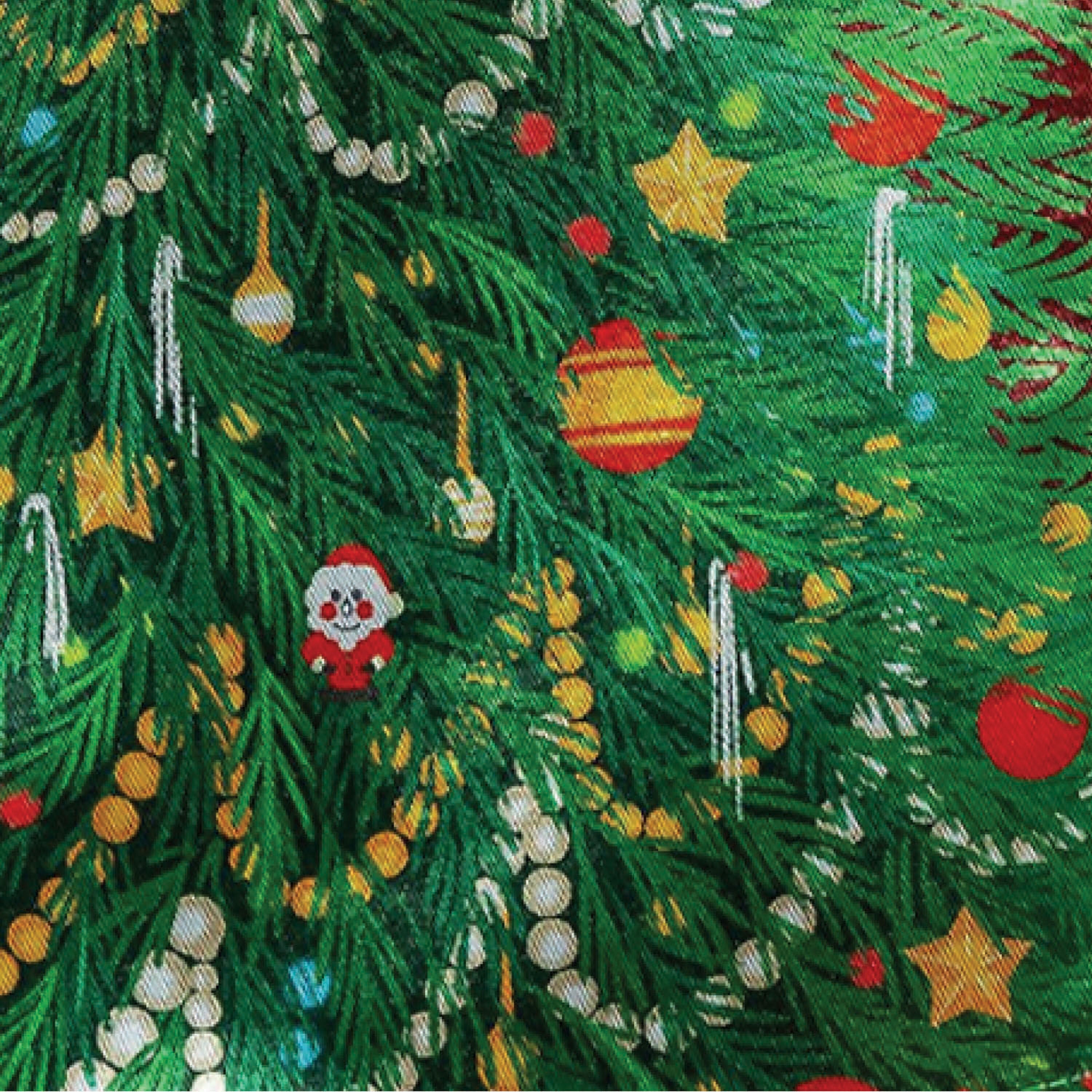Classic Christmas Tree Lustre Garden Flag