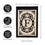 Cambridge Monogram Garden Applique Flag, Letter F