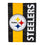 Double-Sided Embellished NFL Team Pride Applique House Flag, Pittsburgh Steelers