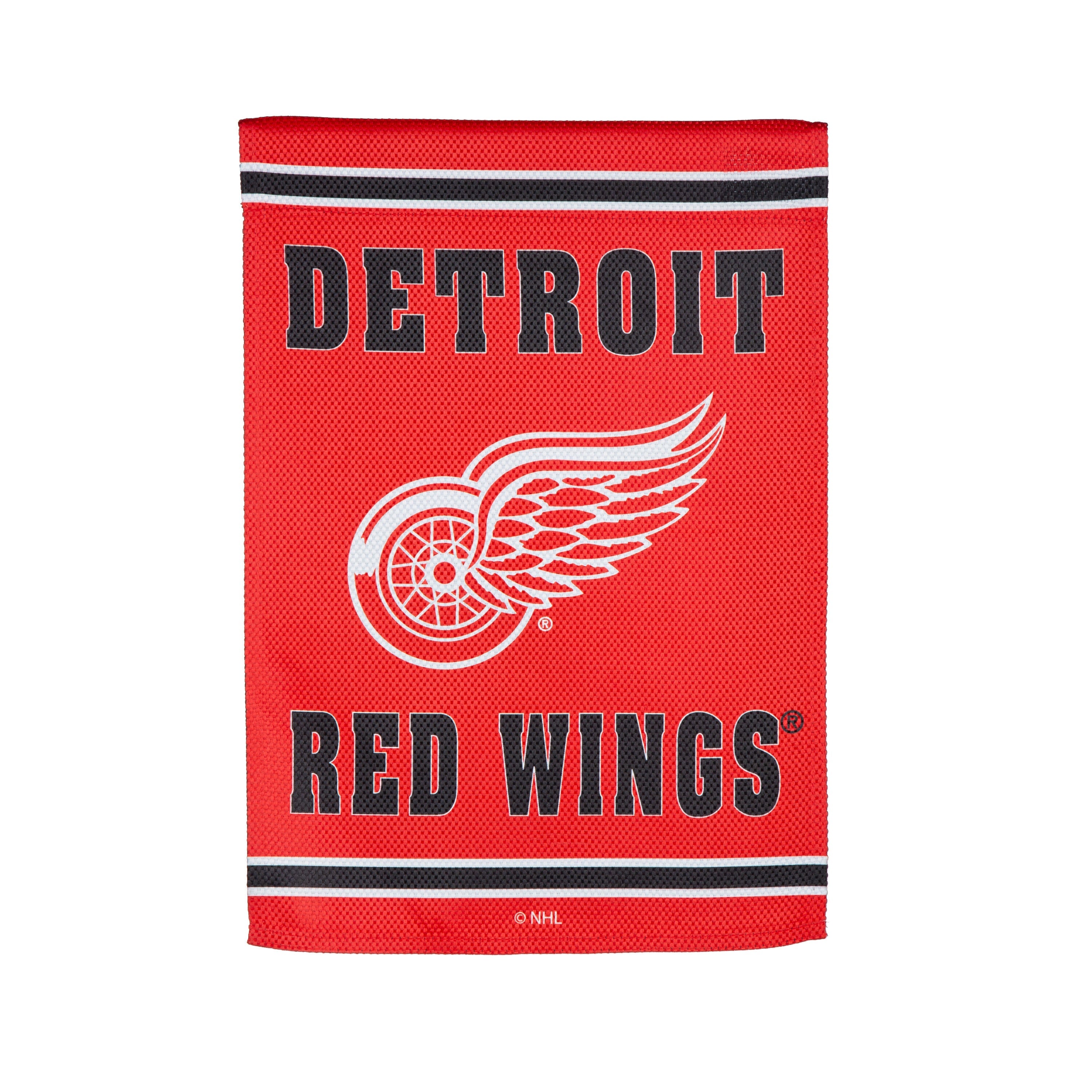 Embossed Suede Flag, GDN Size, Detroit Red Wings