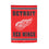 Embossed Suede Flag, GDN Size, Detroit Red Wings