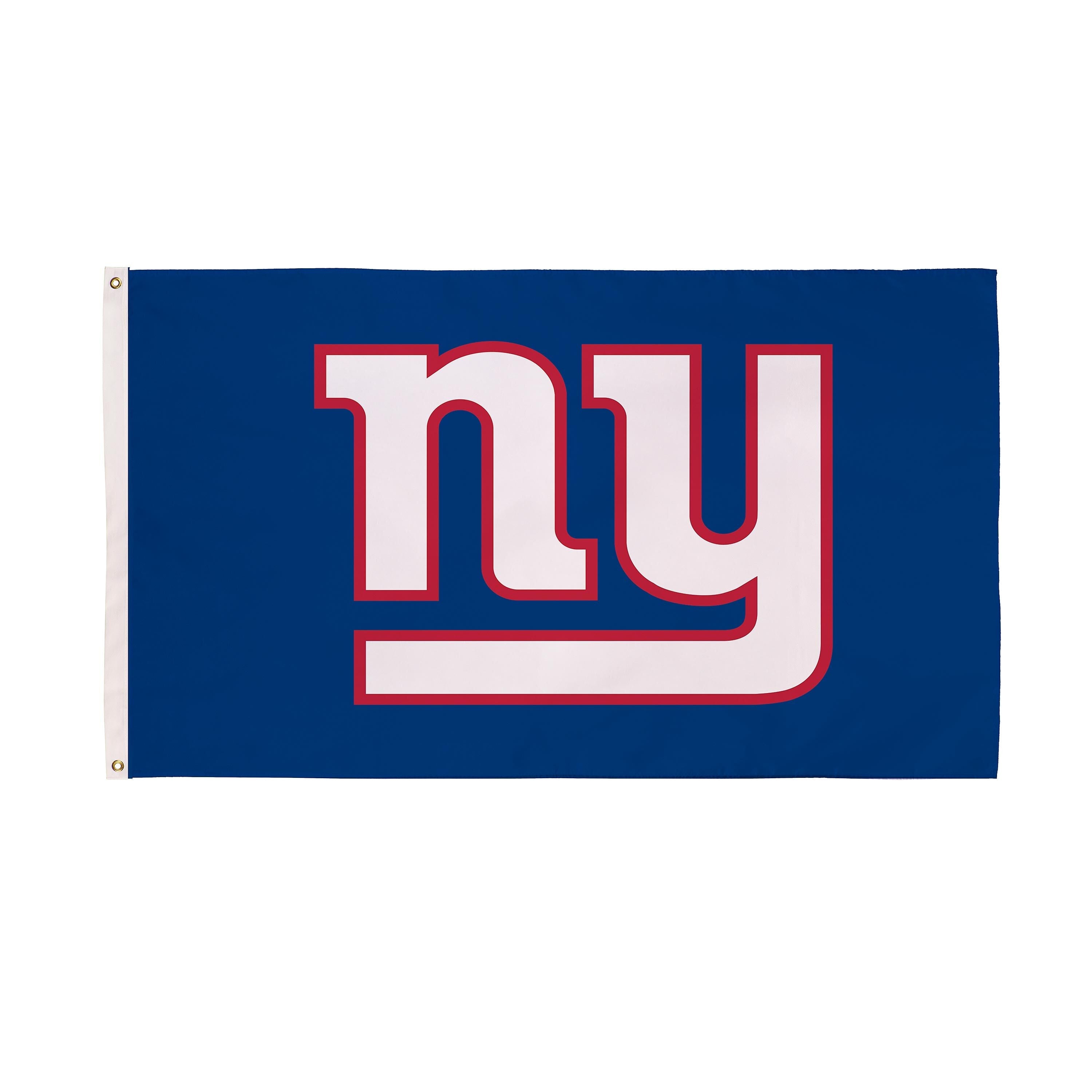 3'x5' Single Sided Flag w/ 2 Grommets, New York Giants