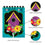Daisy Birdhouse Garden Applique Flag