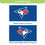 Toronto Blue Jays Single Sided Flag w/ 2 Grommets, 3'x5'