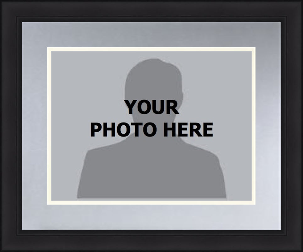NHL Hockey Photo Picture Frame Kit - Los Angeles Kings (Silver Matting, White Trim) - Sports Collectibles, Sports Memorabilia, Sports Fan Shop, Sports Gifts