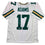 Autographed/Signed Davante Adams Green Bay White Football Jersey Beckett BAS COA