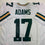 Autographed/Signed Davante Adams Green Bay White Football Jersey Beckett BAS COA