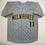 Autographed/Signed Jackson Chourio Milwaukee Grey Baseball Jersey Beckett BAS COA