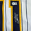 Autographed/Signed Jackson Chourio Milwaukee Pinstripe Baseball Jersey Beckett BAS COA