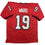 Autographed/Signed Hines Ward Georgia Red College Football Jersey Beckett BAS COA