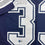 Autographed/Signed Javonte Williams Dallas Blue Football Jersey Beckett BAS COA