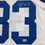 Autographed/Signed Javonte Williams Dallas White Football Jersey Beckett BAS COA
