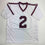 Autographed/Signed Johnny Manziel 12 Heisman Texas A&M White College Football Jersey JSA COA