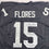 Autographed/Signed Tom Flores Las Vegas Oakland Black Football Jersey Beckett BAS COA