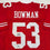 Autographed/Signed NaVorro Bowman San Francisco Red Football Jersey Beckett BAS COA