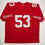 Autographed/Signed NaVorro Bowman San Francisco Red Football Jersey Beckett BAS COA