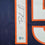 Autographed/Signed Brandon Marshall Denver Blue Football Jersey Beckett BAS COA