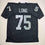 Autographed/Signed Howie Long Oakland White Football Jersey Beckett BAS COA
