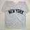 Autographed/Signed Tommy John New York Pinstripe Baseball Jersey Beckett BAS COA